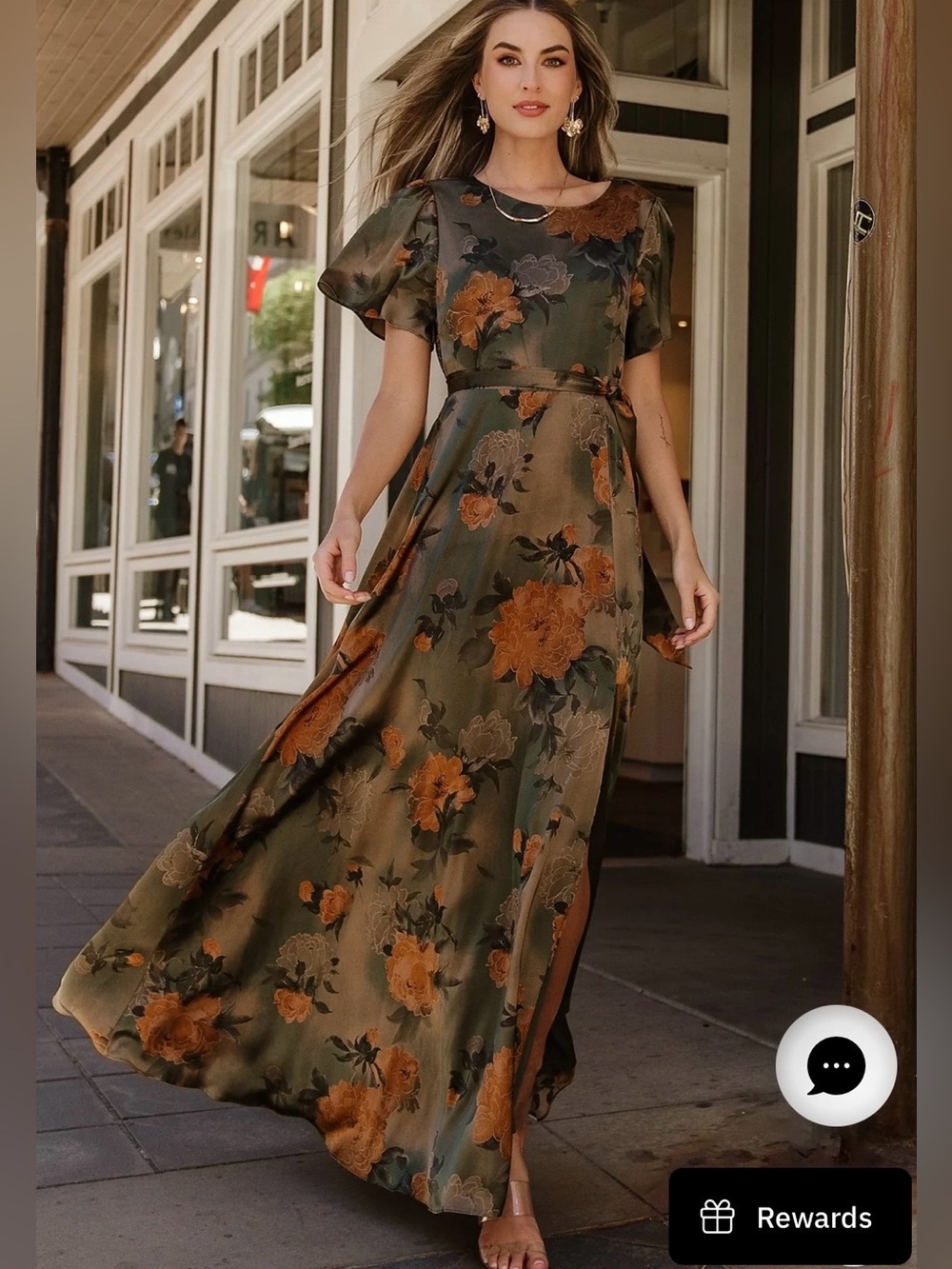 Baltic Born Agnes Satin Maxi Dress - Picture 3 of 9